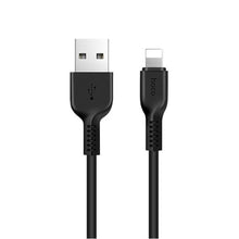 Заредете изображение във визуализатора на галерията – Kабел Hoco flash x20 Usb към iPhone lightning ( 2 метър ) черен - TopMag
