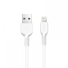 Заредете изображение във визуализатора на галерията – Kабел Hoco flash x20 Usb към iPhone lightning ( 3 метър ) бял - TopMag
