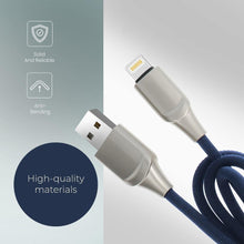 Заредете изображение във визуализатора на галерията – кабел usb - typ c 2.0 c128 blue 1 meter - TopMag
