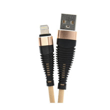 Заредете изображение във визуализатора на галерията – кабел usb for iPhone lightning 8-pin c170 gold 1 meter - TopMag

