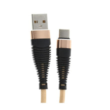 Заредете изображение във визуализатора на галерията – кабел usb - type c 2.0 c171 gold 1 meter - TopMag
