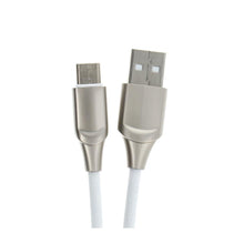 Заредете изображение във визуализатора на галерията – кабел usb - typ c 2.0 c128 silver 1 meter - TopMag
