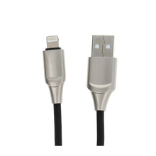 Заредете изображение във визуализатора на галерията – кабел usb for iPhone lightning 8-pin c126 black 1 meter - TopMag
