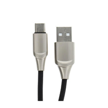 Заредете изображение във визуализатора на галерията – кабел usb - typ c 2.0 c128 black 2 meter - TopMag
