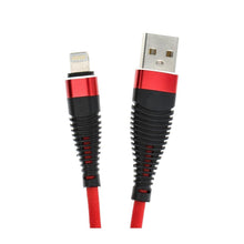 Заредете изображение във визуализатора на галерията – кабел usb for iPhone lightning 8-pin c170 red 1 meter - TopMag
