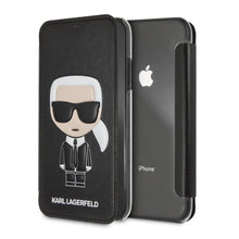 Заредете изображение във визуализатора на галерията – Оригинален гръб karl lagerfeld klflbki61ikpubk - iPhone xr черен - TopMag
