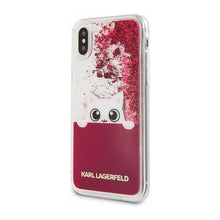 Заредете изображение във визуализатора на галерията – Оригинален гръб karl lagerfeld klhcpxpabgfu - iPhone x / xs  розов - само за 41.2 лв
