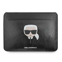 Заредете изображение във визуализатора на галерията – Laptop / notebook bag - 13"-14" guess sleeve klcs14khbk black - TopMag
