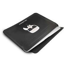 Заредете изображение във визуализатора на галерията – Laptop / notebook bag - 13"-14" guess sleeve klcs14khbk black - TopMag
