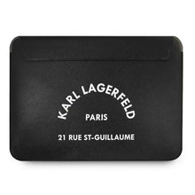 Заредете изображение във визуализатора на галерията – Laptop / notebook bag - 13"-14" karl lagerfeld sleeve klcs14rsgsfbk black - TopMag
