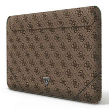 Заредете изображение във визуализатора на галерията – Laptop / notebook bag - 16" guess sleeve gucs16p4tw brown - TopMag
