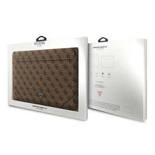 Заредете изображение във визуализатора на галерията – Laptop / notebook bag - 16" guess sleeve gucs16p4tw brown - TopMag
