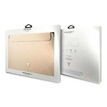 Заредете изображение във визуализатора на галерията – Laptop / notebook bag - 16" guess sleeve gucs16psatle beige - TopMag
