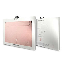 Заредете изображение във визуализатора на галерията – Laptop / notebook bag - 16" guess sleeve gucs16psatlp pink - TopMag
