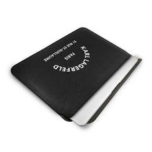Заредете изображение във визуализатора на галерията – Laptop / notebook bag - 16" karl lagerfeld sleeve klcs16rsgsfbk black - TopMag
