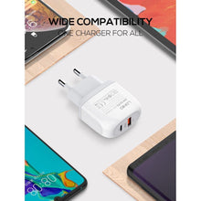 Заредете изображение във визуализатора на галерията – Ldnio fast charger a2316c qc 3.0+pd 20w with lightning cable - TopMag
