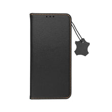 Заредете изображение във визуализатора на галерията – Leather forcell калъф тип книга smart pro за iphone 13 mini black - TopMag
