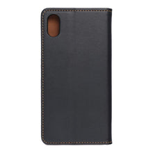 Заредете изображение във визуализатора на галерията – Leather forcell калъф тип книга smart pro за iphone xr (6.1 ") черен - TopMag
