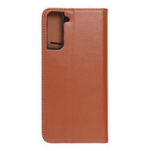 Заредете изображение във визуализатора на галерията – Leather forcell калъф тип книга smart pro за samsung galaxy s21 plus кафяв - TopMag
