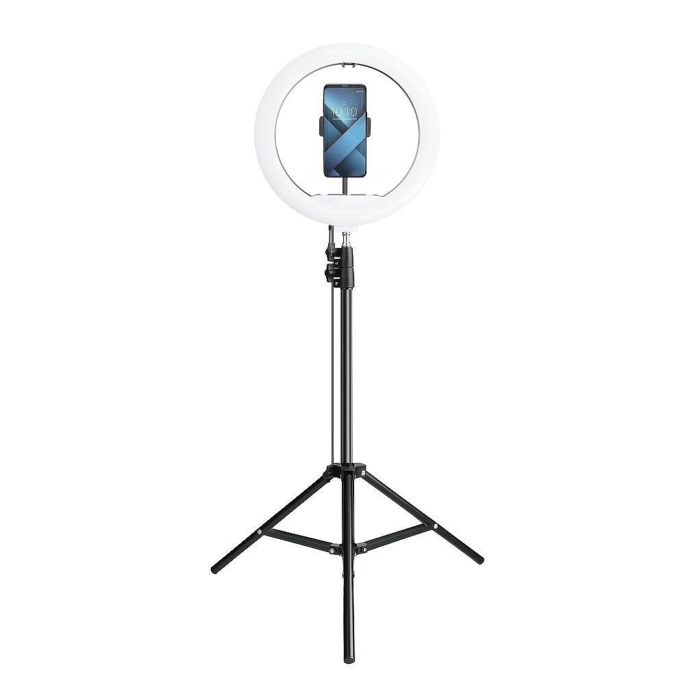 Led ring лампа13inch with holder for mobile + tripod - TopMag