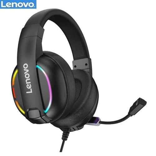 Lenovo gaming headset with micro hu75 black - TopMag