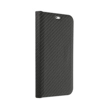 Заредете изображение във визуализатора на галерията – Luna carbon калъф тип книга samsung galaxy a42 5g black - TopMag
