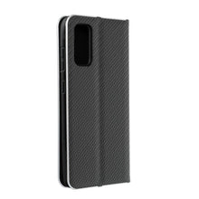 Заредете изображение във визуализатора на галерията – Luna carbon калъф тип книга samsung galaxy a42 5g black - TopMag

