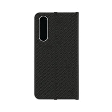 Заредете изображение във визуализатора на галерията – Luna carbon калъф тип книга за huawei p30 черен - TopMag
