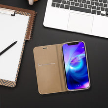 Заредете изображение във визуализатора на галерията – Luna Gold калъф тип книга за samsung galaxy a33 5g gold - TopMag
