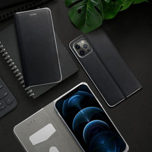 Заредете изображение във визуализатора на галерията – Luna  калъф тип книга -  xiaomi redmi note 10 pro черен - TopMag
