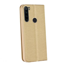 Заредете изображение във визуализатора на галерията – Luna калъф тип книга - xiaomi redmi note 8 златен - TopMag
