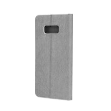 Заредете изображение във визуализатора на галерията – Luna Silver калъф тип книга - samsung galaxy s10e сив - TopMag
