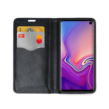 Заредете изображение във визуализатора на галерията – Magnet калъф тип книга - samsung galaxy s10e черен - TopMag
