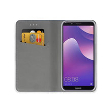 Заредете изображение във визуализатора на галерията – Magnet калъф тип книга за huawei y6 prime 2018 златен - само за 10.99 лв
