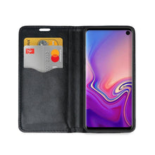 Заредете изображение във визуализатора на галерията – Magnet калъф тип книга за samsung galaxy s10 черен - TopMag
