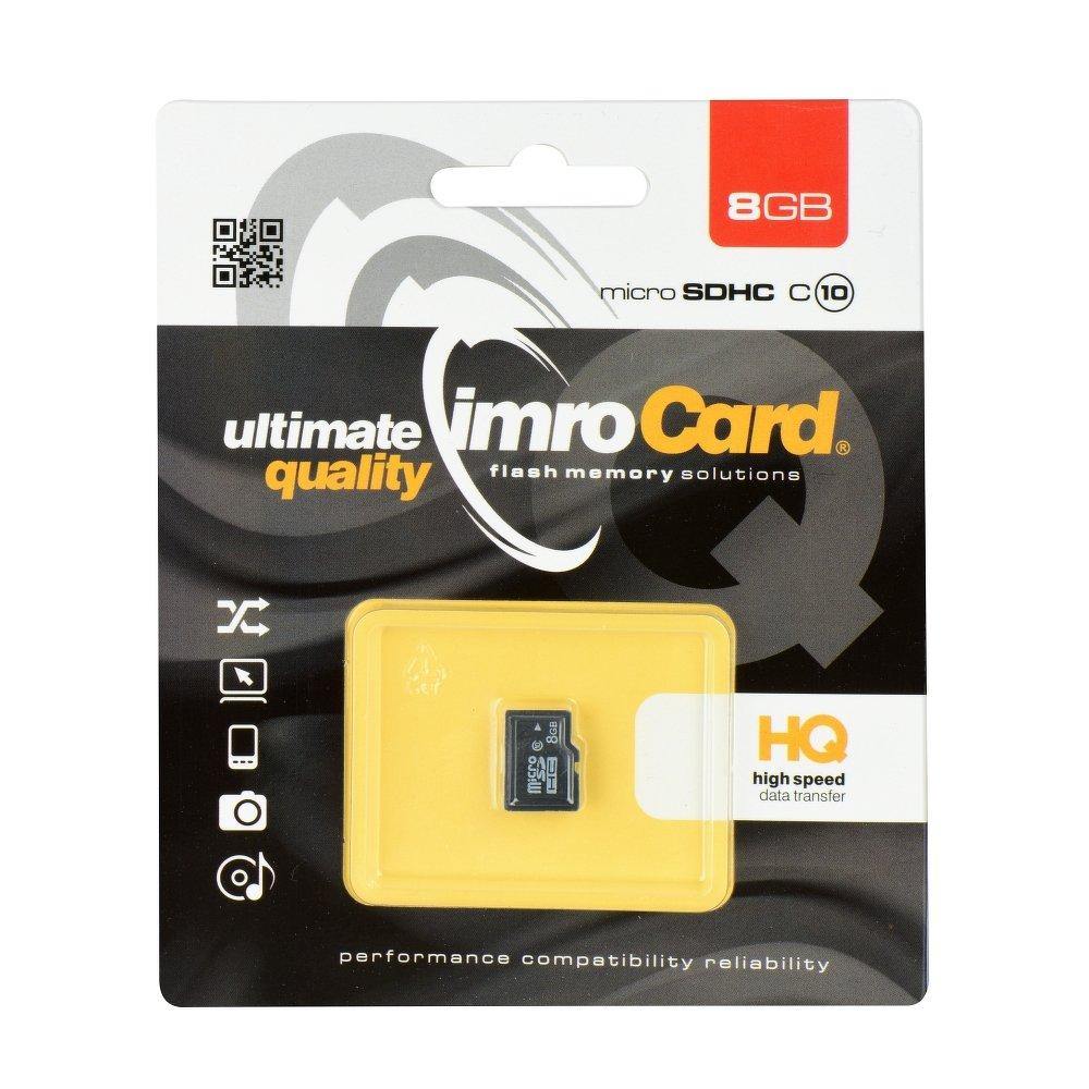 Memory card imro microsd 8gb class 10 uhs - TopMag
