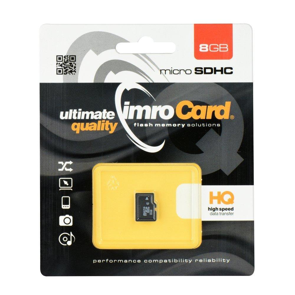 Memory card imro microsd 8gb without adapter - TopMag