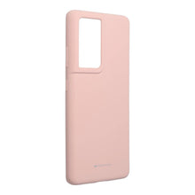 Заредете изображение във визуализатора на галерията – Mercury silicone case for samsung s21 ultra pink sand - TopMag
