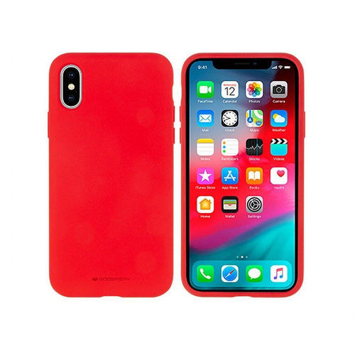 Mercury силиконов гръб за iPhone 11 pro max ( 6.5 ) червен - TopMag