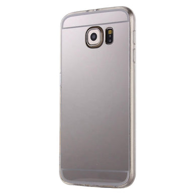 Mirror гръб за samsung galaxy S6 Edge Plus сребърен - TopMag