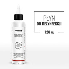 Заредете изображение във визуализатора на галерията – Nanomax дезинфекцираща течност за ръце и повърхности 120ml - TopMag
