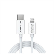 Заредете изображение във визуализатора на галерията – Кабел Nillkin usb за Applele Lightning бял - само за 31.2 лв
