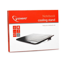 Заредете изображение във визуализатора на галерията – Notebook stand с fan nbs 1f 15-01 gembird - само за 23.4 лв
