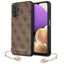 Заредете изображение във визуализатора на галерията – Original book case guess guflbkx4gb samsung a32 5g brown - TopMag
