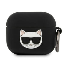 Заредете изображение във визуализатора на галерията – Original case karl lagerfeld klaca3silchbk for apple airpods 3 / black - TopMag
