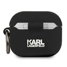 Заредете изображение във визуализатора на галерията – Original case karl lagerfeld klaca3silchbk for apple airpods 3 / black - TopMag

