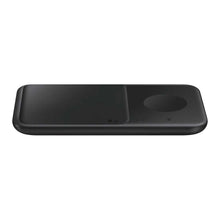 Заредете изображение във визуализатора на галерията – Original charging pad samsung ep-p4300tbegeu wireless charger duo black blister - TopMag
