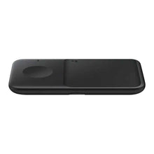 Заредете изображение във визуализатора на галерията – Original charging pad samsung ep-p4300tbegeu wireless charger duo black blister - TopMag
