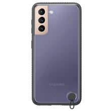 Заредете изображение във визуализатора на галерията – Original clear protective cover ef-gg991cbegww samsung galaxy s21 black - само за 58.8 лв
