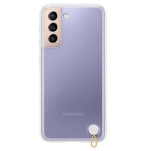 Заредете изображение във визуализатора на галерията – Original clear protective cover ef-gg991cwegww samsung galaxy s21 white - TopMag
